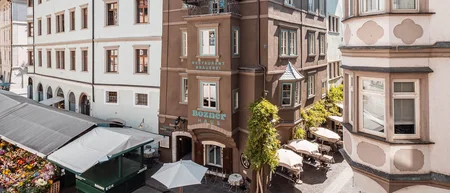 Wirtshaus, Bier, Brot, Wasser und Eck: Das ist das Bozner.
